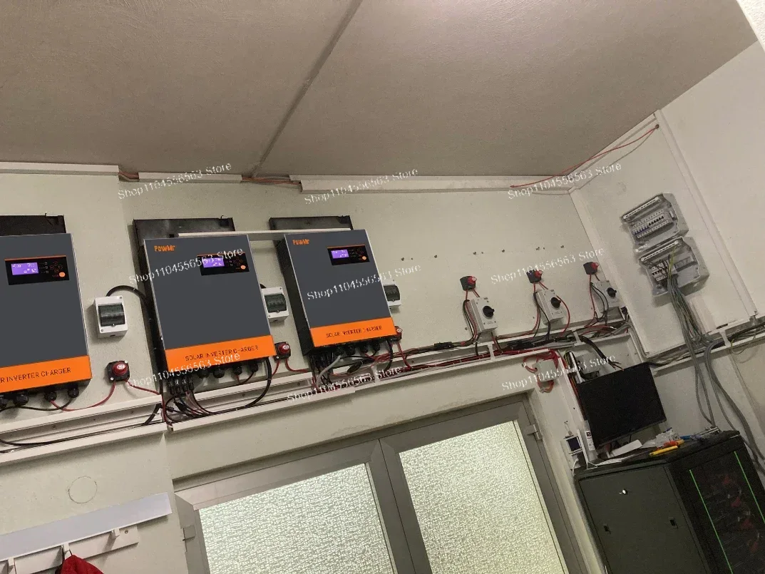 Hybrid Solar Inverter 5.5Kw Mppt 48V - Inversor solar híbrido trifásico de 5,5KW