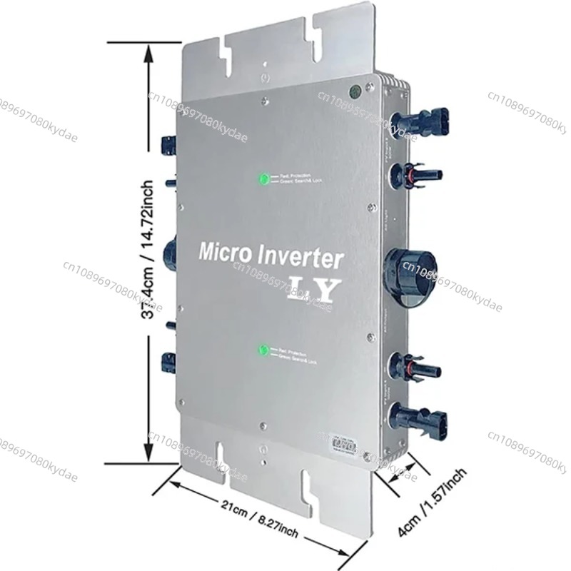 Micro Inverter 1400W Solar Grid Tie - Microinversor Solar à Prova d'Água com