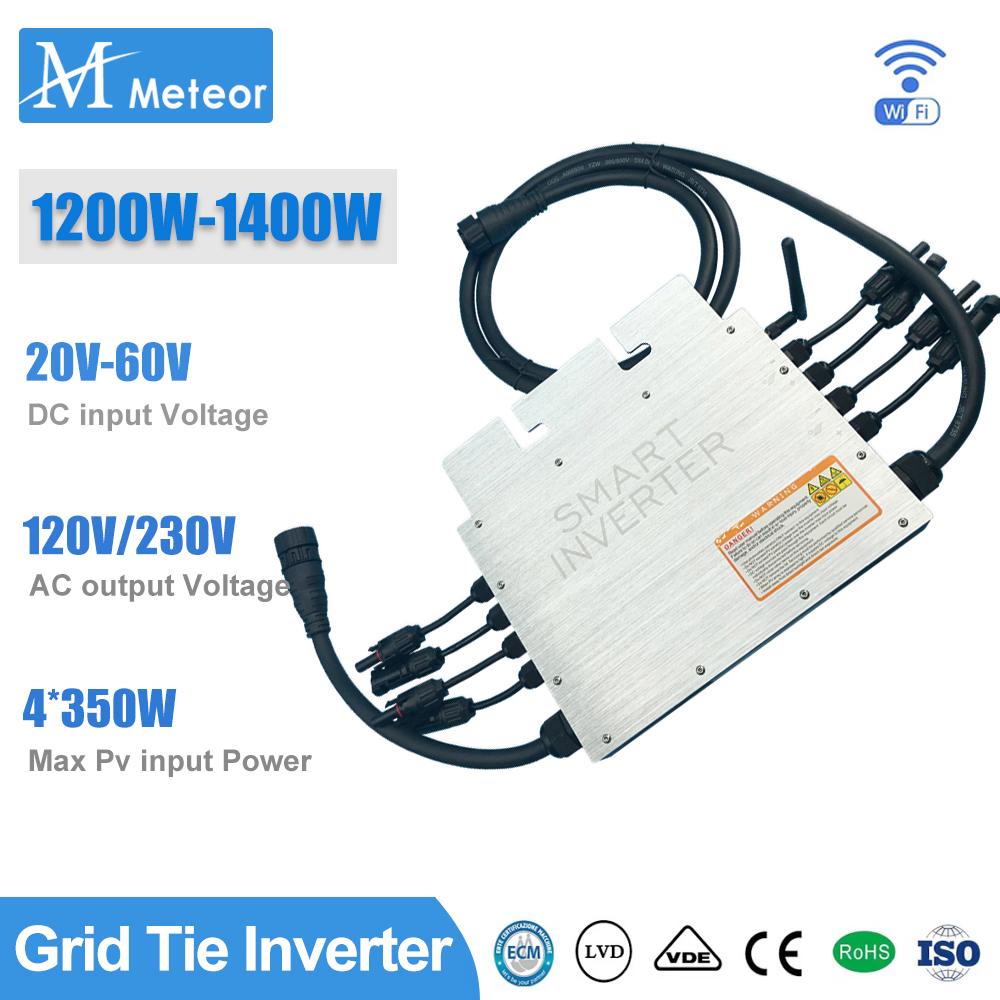 Micro Inverter 1400W Solar Grid Tie - Micro inversor solar de gravata de