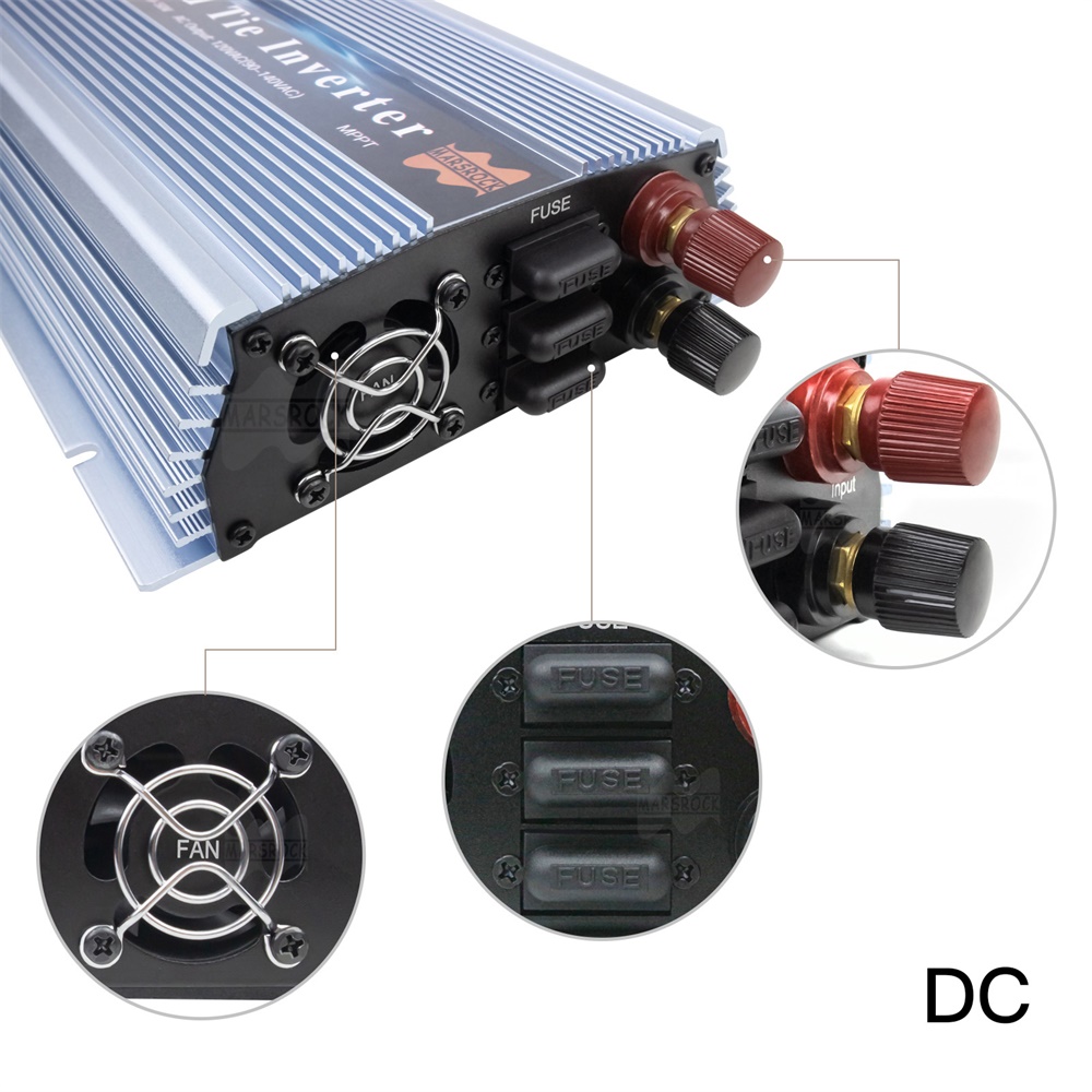 Micro Inverter 1400W Solar Grid Tie - Microinversor Solar Conectado à Rede 1000-1400W,