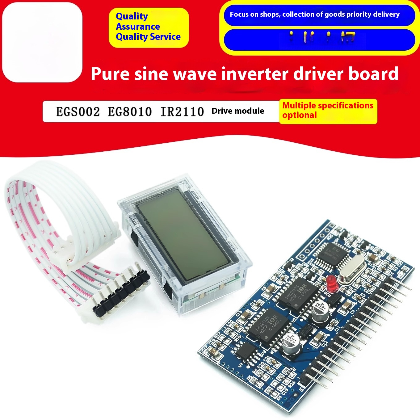 Egs002 Pure Sine Wave Inverter Driver Board - Placa de driver de inversor de