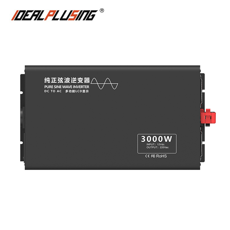 Inverter Pure Sine Wave 60Hz 120V 3000W - Potência real dc para ac 12v