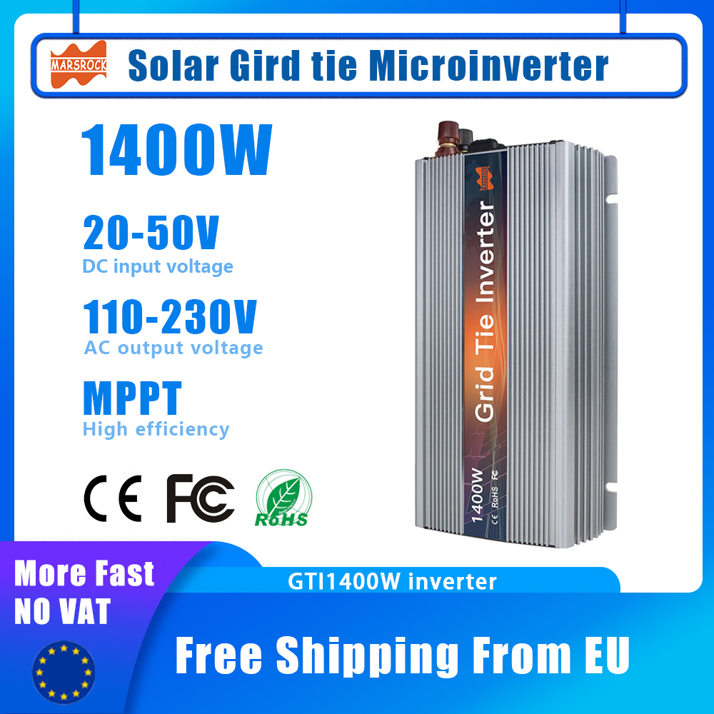 Micro Inverter 1400W Solar Grid Tie - Microinversor Solar MPPT de 1400W para