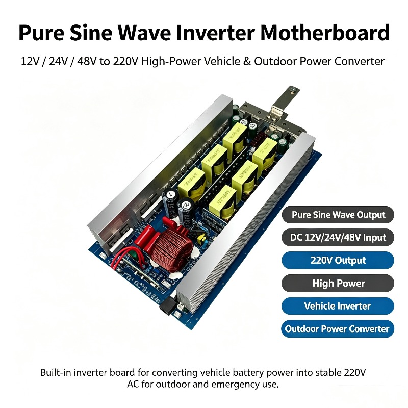 Pure Sine Wave Inverter Board 24V 48V - Placa principal de inversor de onda