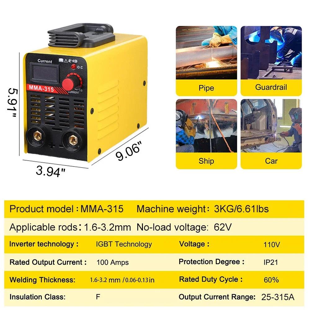 Máquina de Solda ARC Mini IGBT - Inverter Welding Machine Igbt 300A avaliação e preço