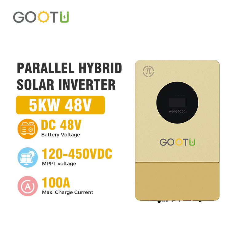 Novo Inversor Solar Híbrido Go - Parallel Solar Inverter 48V 5000W Mppt avaliação e preço