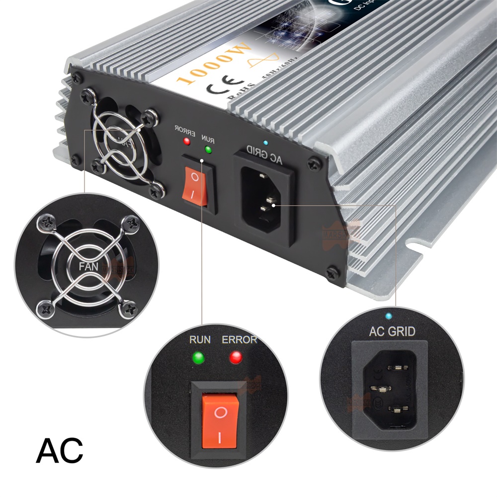 1000w 1300w 1400w grade tie mi - Micro Inverter 1400W Solar Grid Tie avaliação e preço