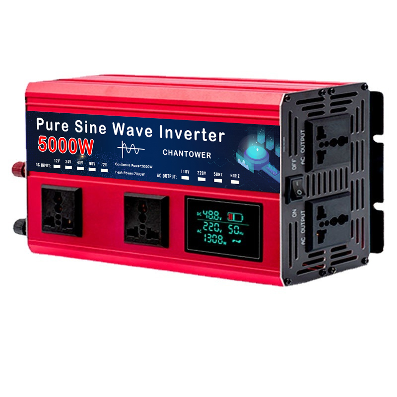 Inversor de onda senoidal pura - Pure Sine Wave Inverter 5000W 48V 220V avaliação e preço
