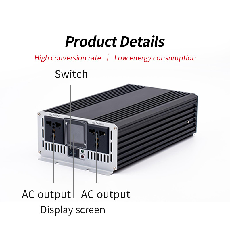 Inversor de Onda Senoidal Pura - Pure Sine Wave Inverter 5000W 48V 220V avaliação e preço