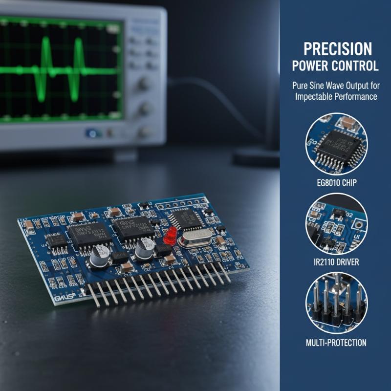 Placa Controladora EG8010 + Mó - Egs002 Pure Sine Wave Inverter Driver Board avaliação e preço