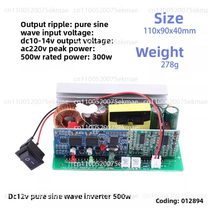 Inversor de onda senoidal pura - Pure Sine Wave Inverter Board 24V 48V avaliação e preço