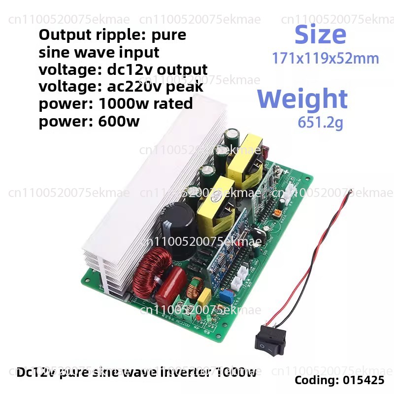 Inversor de onda senoidal pura - Pure Sine Wave Inverter Board 24V 48V avaliação e preço