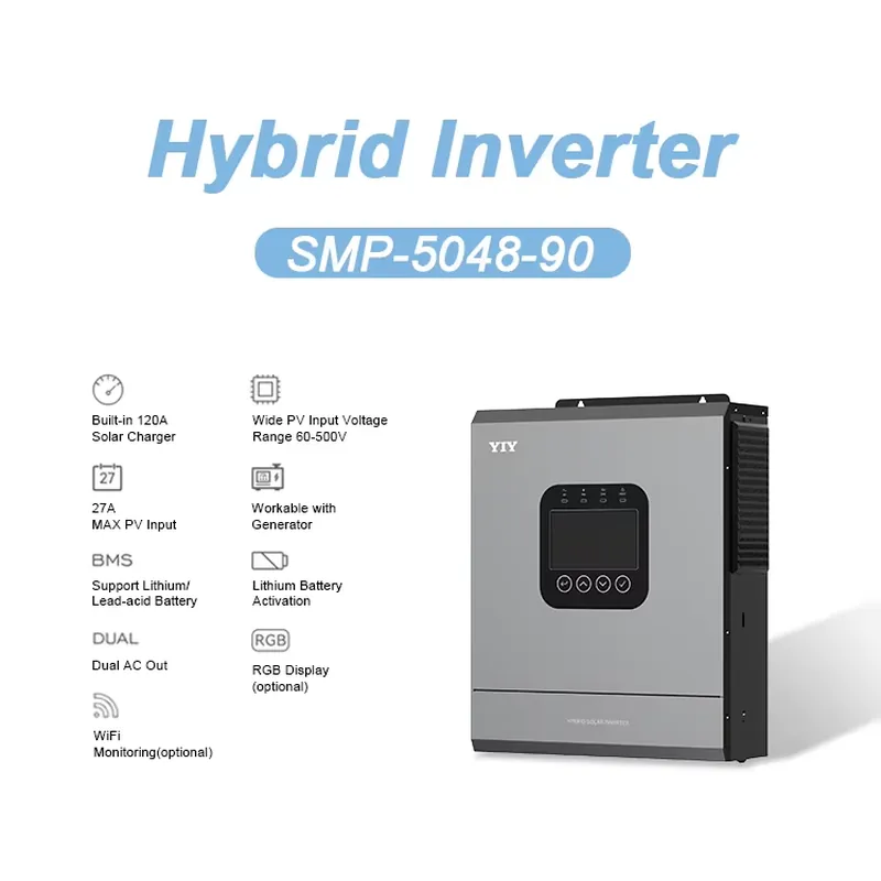 Inversor Solar MPPT Off-Grid d - Off Grid Solar Inverter 48V 6000W avaliação e preço