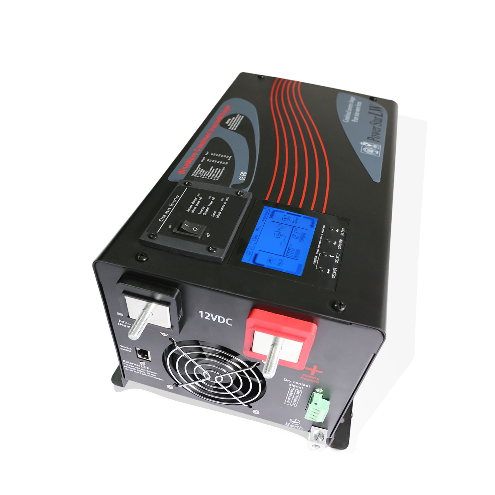 Inversor Solar Híbrido de Baix - Off Grid Solar Inverter 48V 6000W avaliação e preço