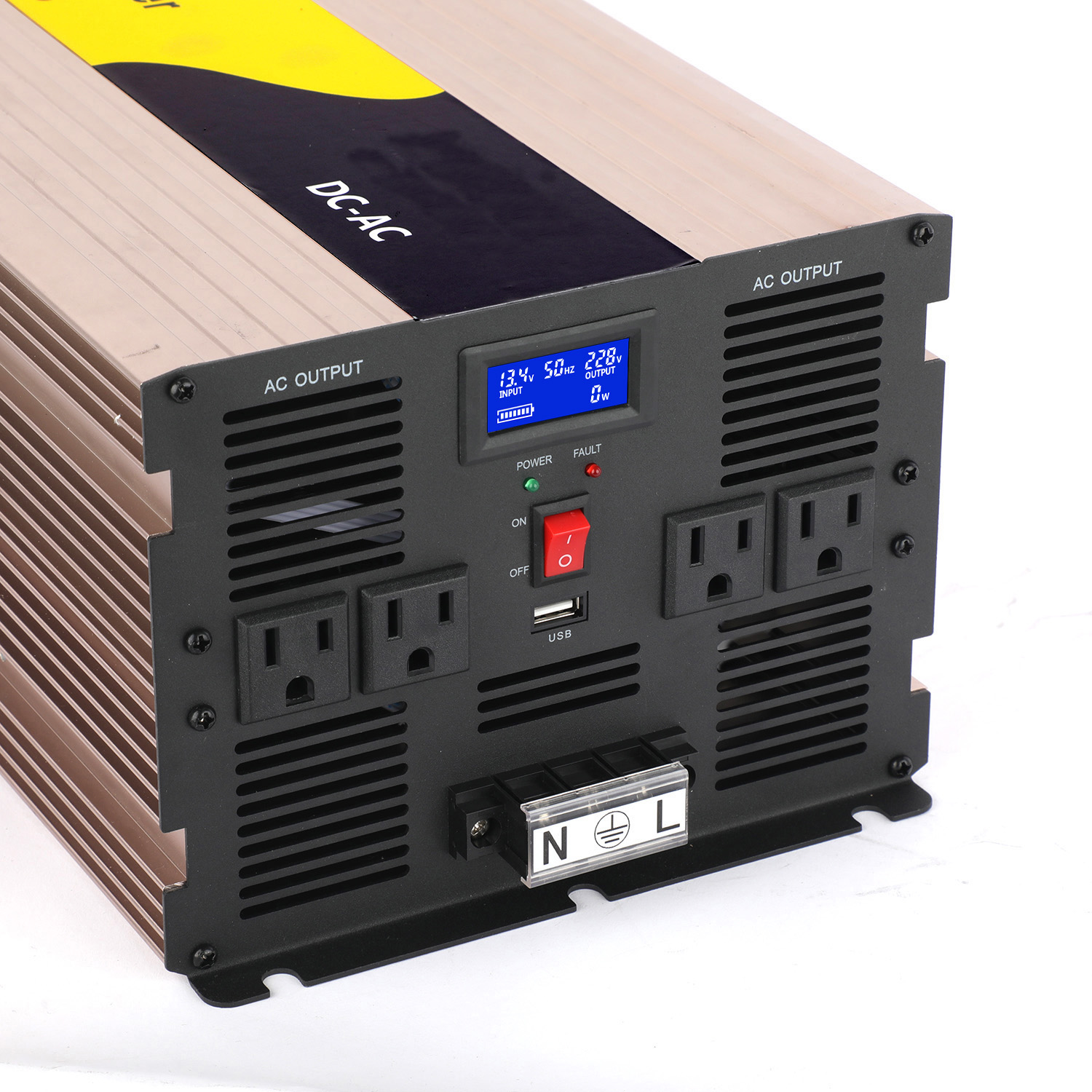 Inversor 6KW: 12V, 24V, 48V a  - Off Grid Solar Inverter 48V 6000W avaliação e preço