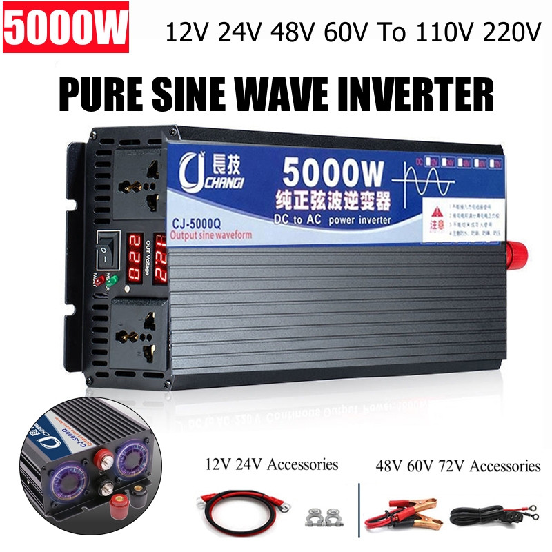 Inversor de onda senoidal pura - Inverter Pure Sine Wave 60Hz 120V 3000W avaliação e preço
