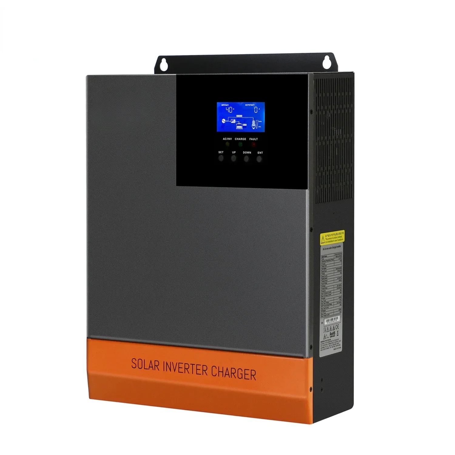 5.5kW MPPT 100A óptico 220V 48 - Hybrid Solar Inverter 5.5Kw Mppt 48V avaliação e preço