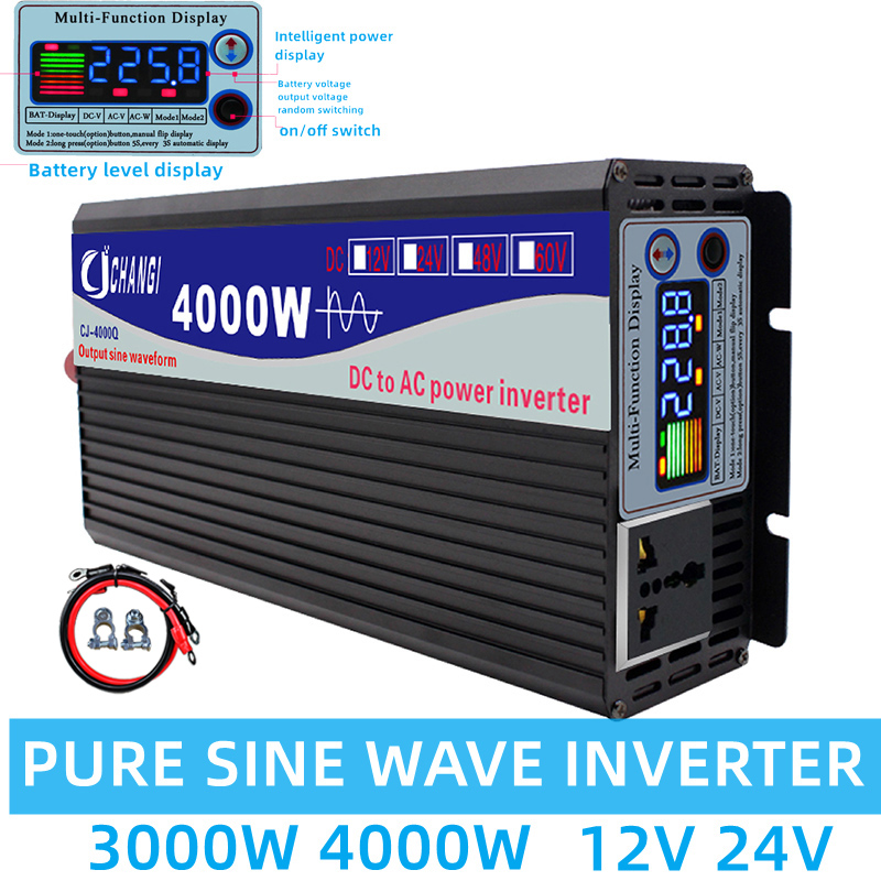 Inversor de onda senoidal pura - Inverter Pure Sine Wave 60Hz 120V 3000W avaliação e preço