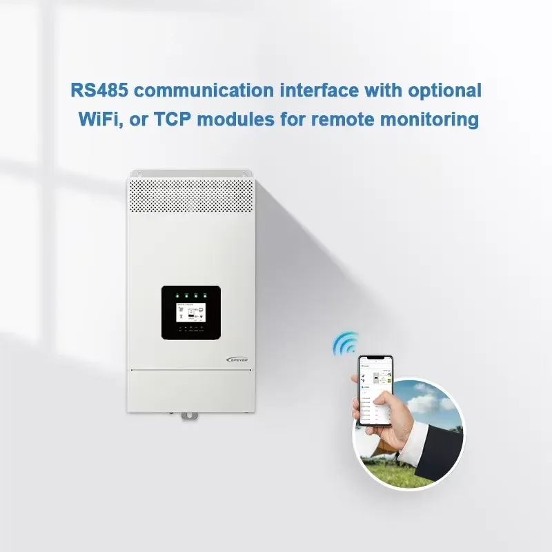 Inversor Híbrido Solar Off-Gri - Hybrid Solar Inverter 5.5Kw Mppt 48V avaliação e preço