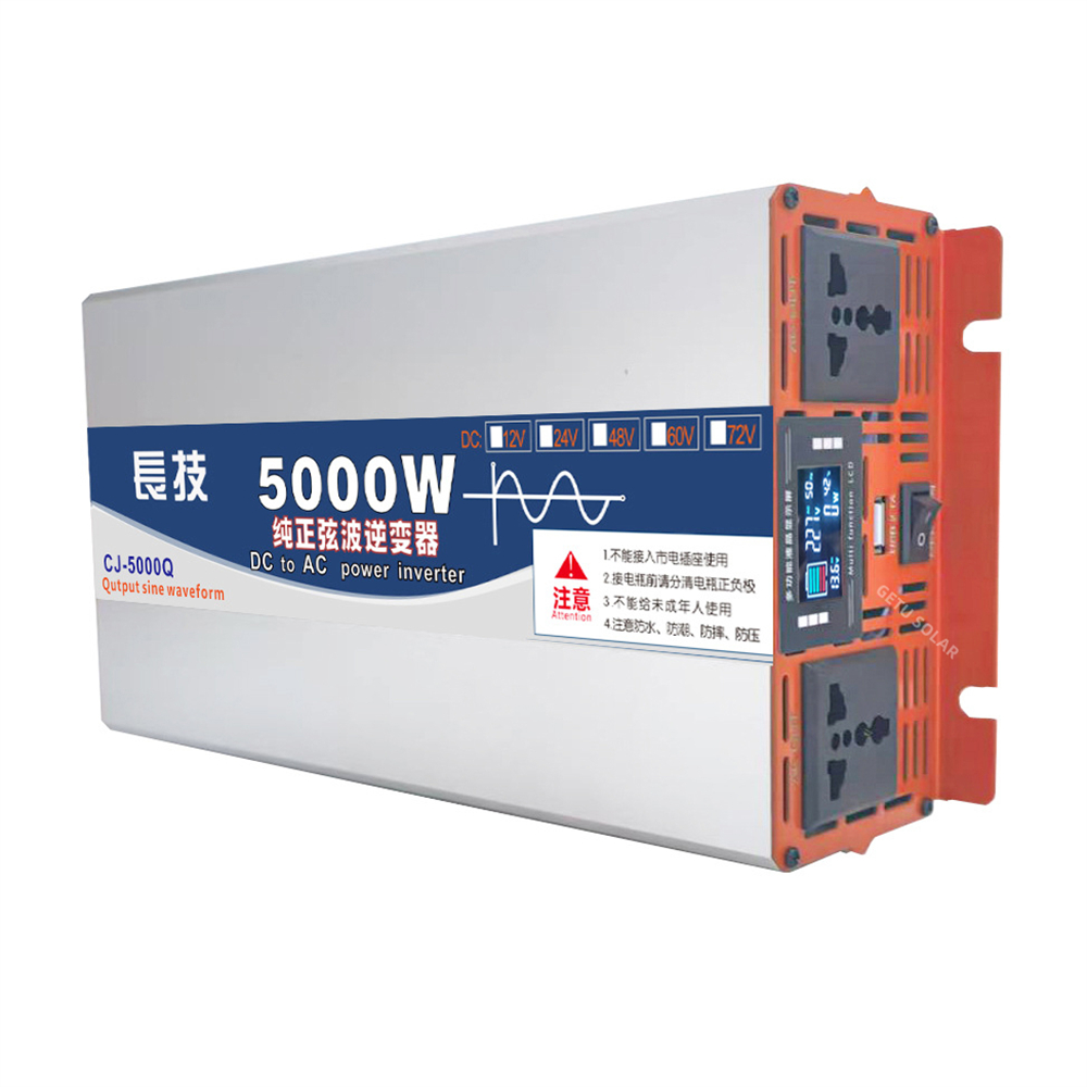 Inversor de tensão universal d - Pure Sine Wave Inverter 5000W 48V 220V avaliação e preço