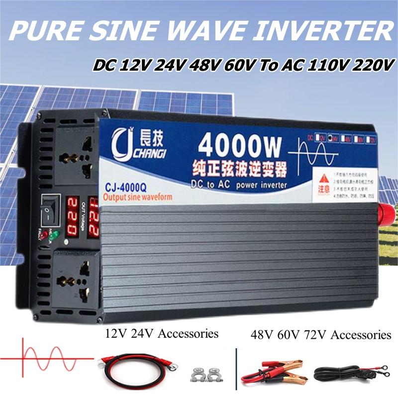 Inversor de onda senoidal pura - Inverter Pure Sine Wave 60Hz 120V 3000W avaliação e preço