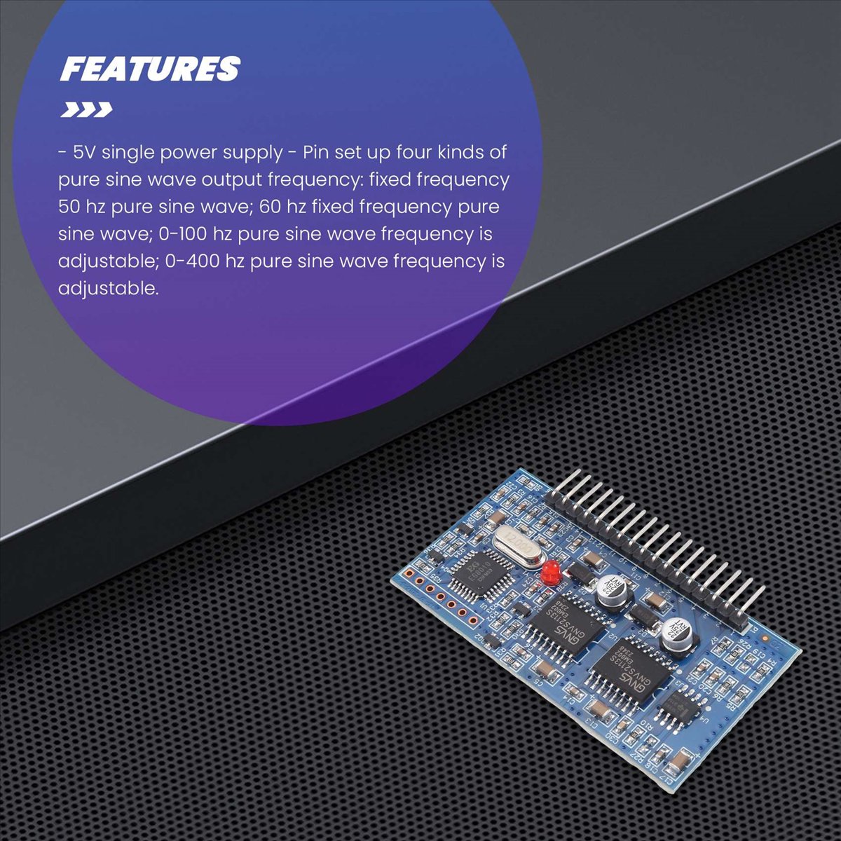 Inversor de Onda Senoidal Pura - Egs002 Pure Sine Wave Inverter Driver Board avaliação e preço