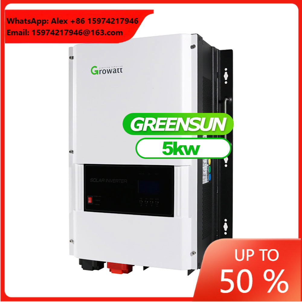 Inversor Híbrido Growatt Off G - Off Grid Solar Inverter 48V 6000W avaliação e preço