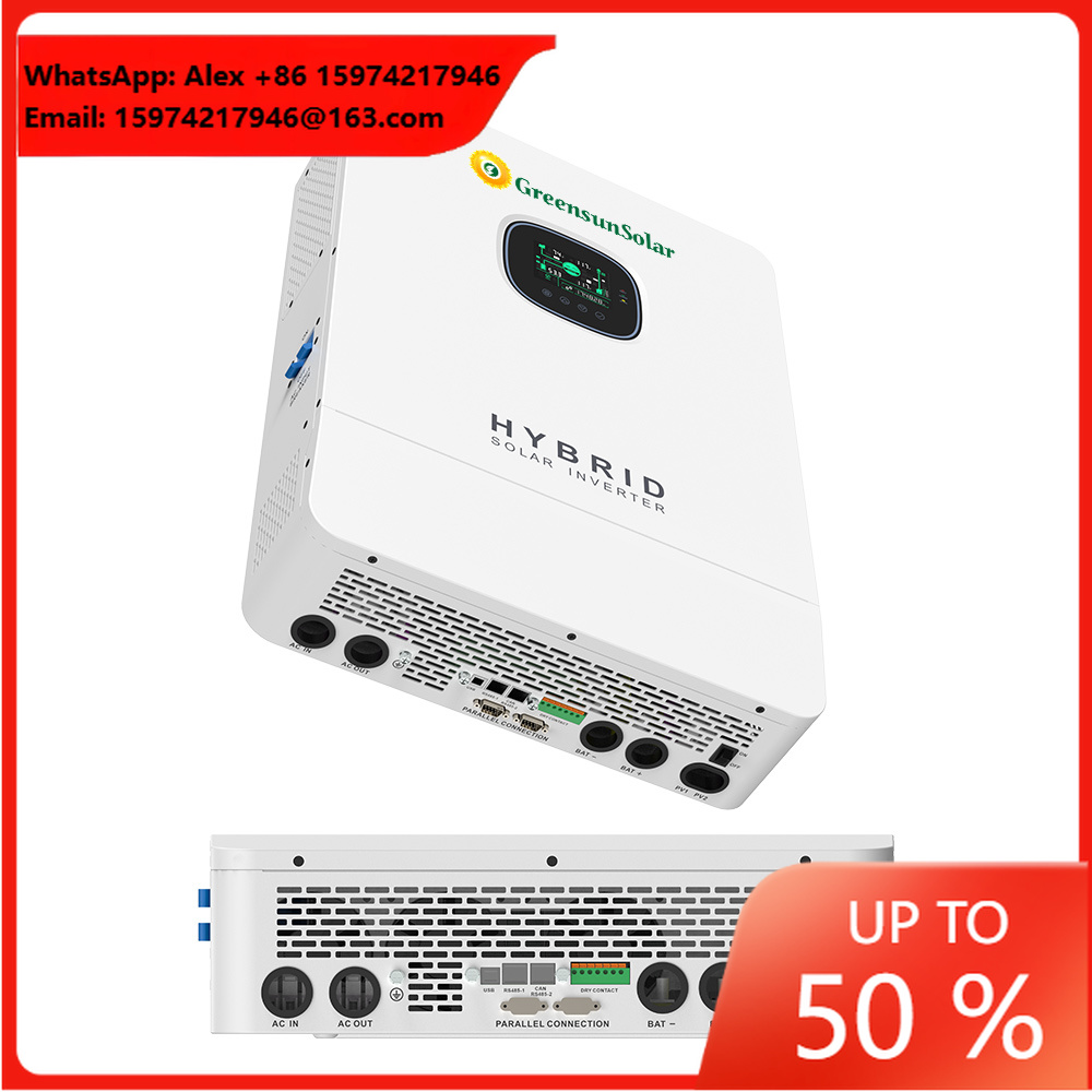 Inversor Híbrido Solar MPPT US - Hybrid Solar Inverter 5.5Kw Mppt 48V avaliação e preço