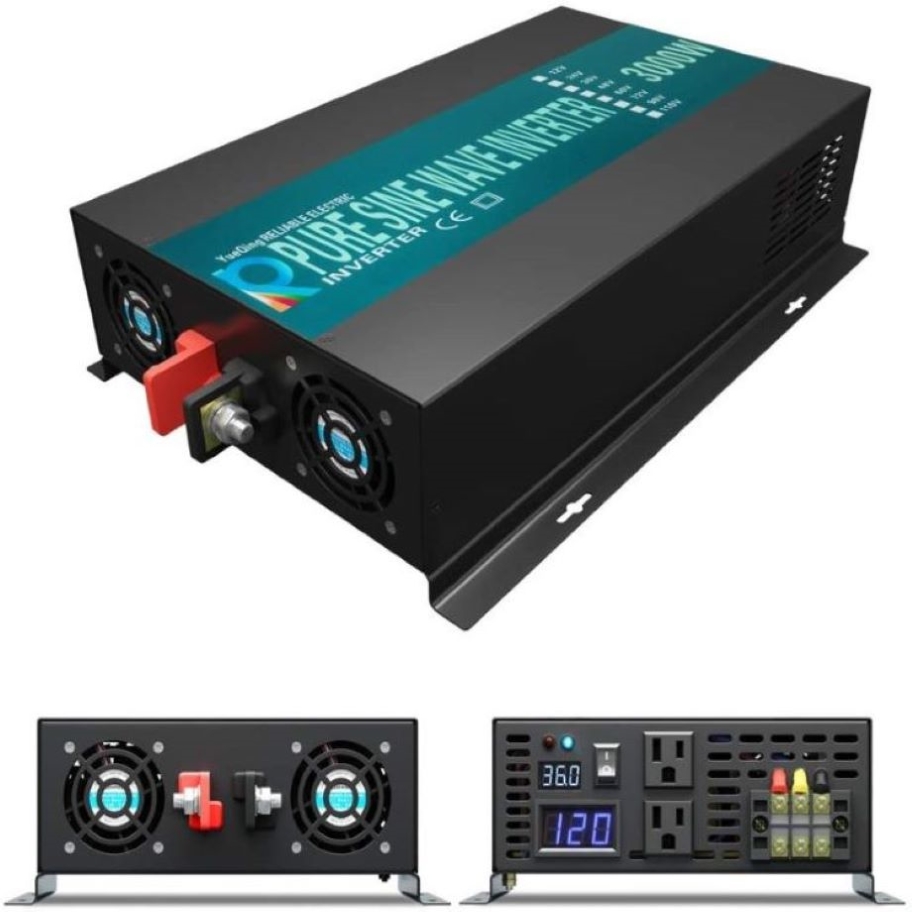 Inversor de onda senoidal pura - Inverter Pure Sine Wave 60Hz 120V 3000W avaliação e preço