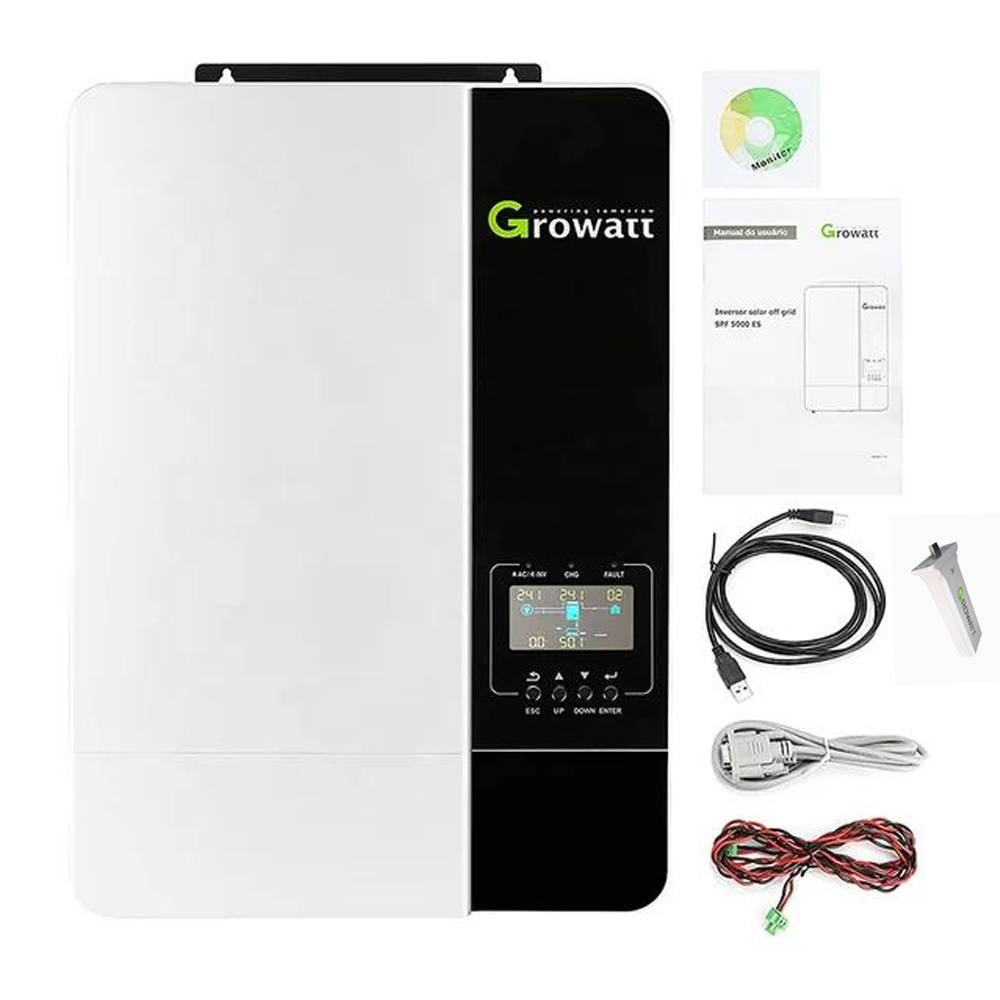 Inversor solar Growatt 48V 500 - Off Grid Solar Inverter 48V 6000W avaliação e preço