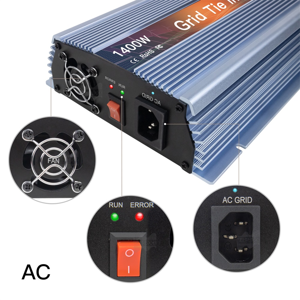 Inversor de onda senoidal pura - Micro Inverter 1400W Solar Grid Tie avaliação e preço