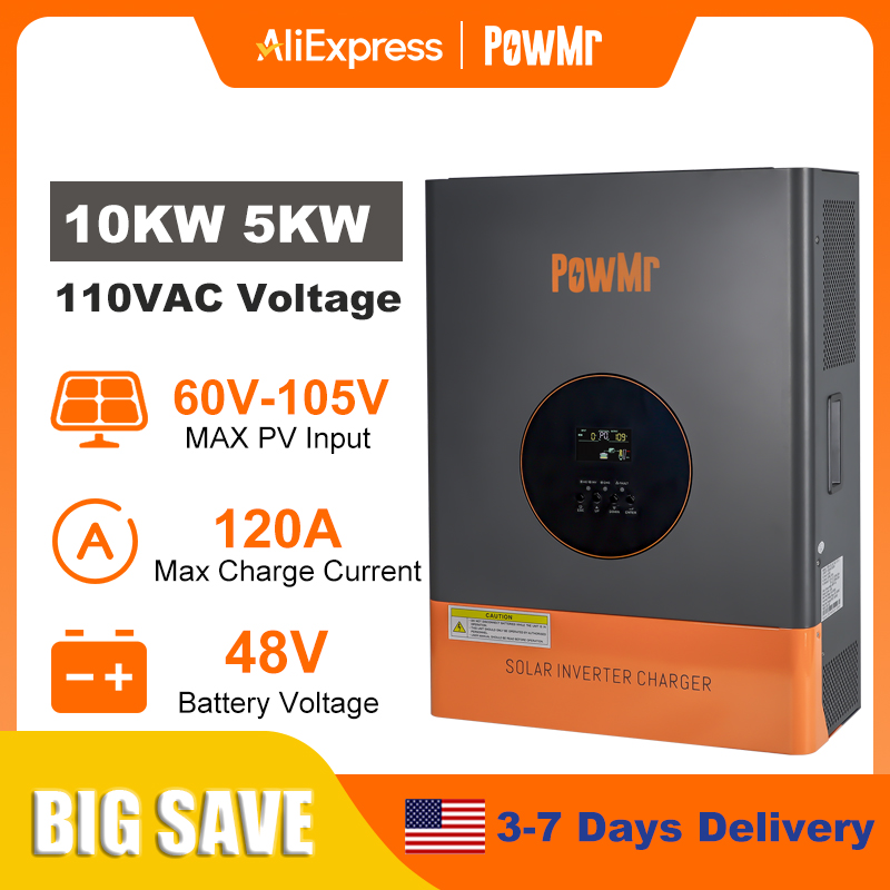 Inversor de Fase Dividida PowM - Split Phase Inverter 10Kw 110V 220V avaliação e preço