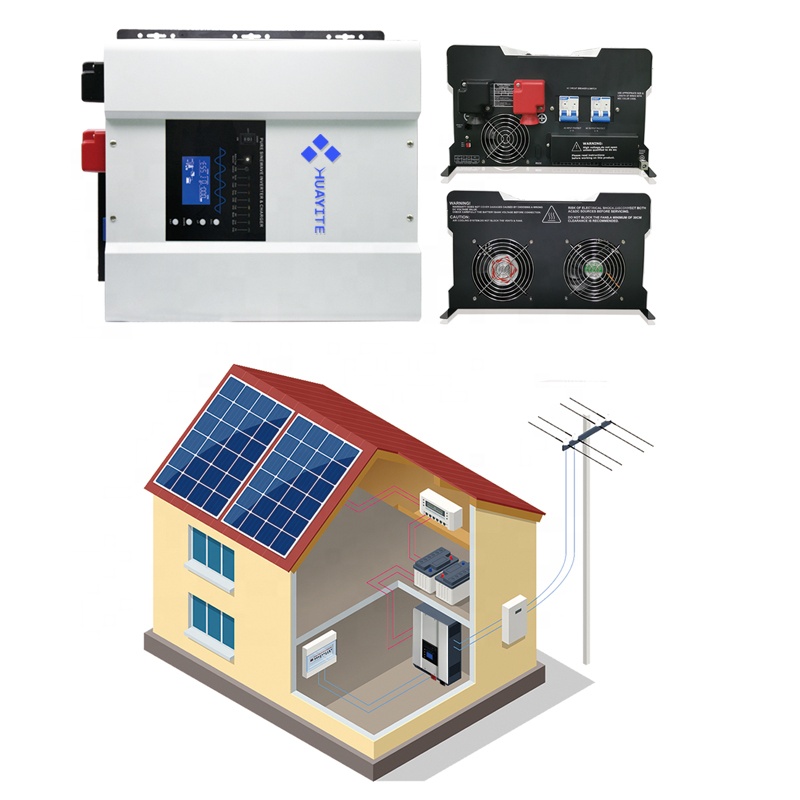 Inversor Solar Híbrido Off Gri - Off Grid Solar Inverter 48V 6000W avaliação e preço