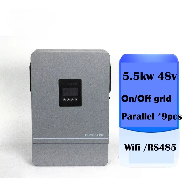 Inversor Solar Híbrido Paralel - Hybrid Solar Inverter 5.5Kw Mppt 48V avaliação e preço